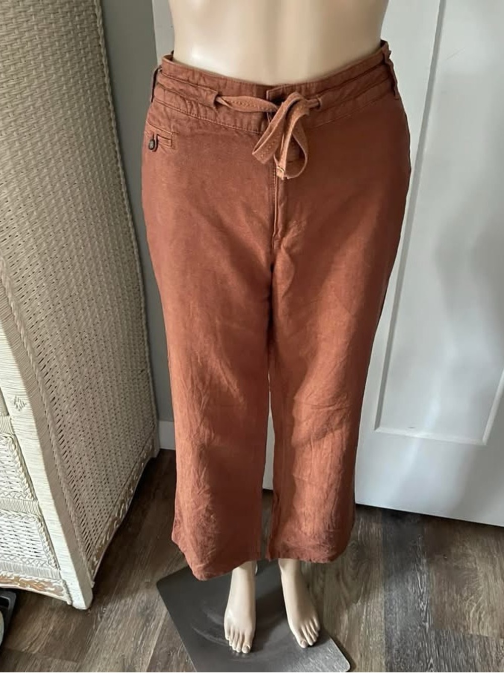 Lands End Linen/Cotton Pants